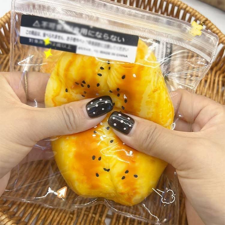 スクイーズ チーズ もちもち ふわふわ お祭り ぷにぷに パン型 パン