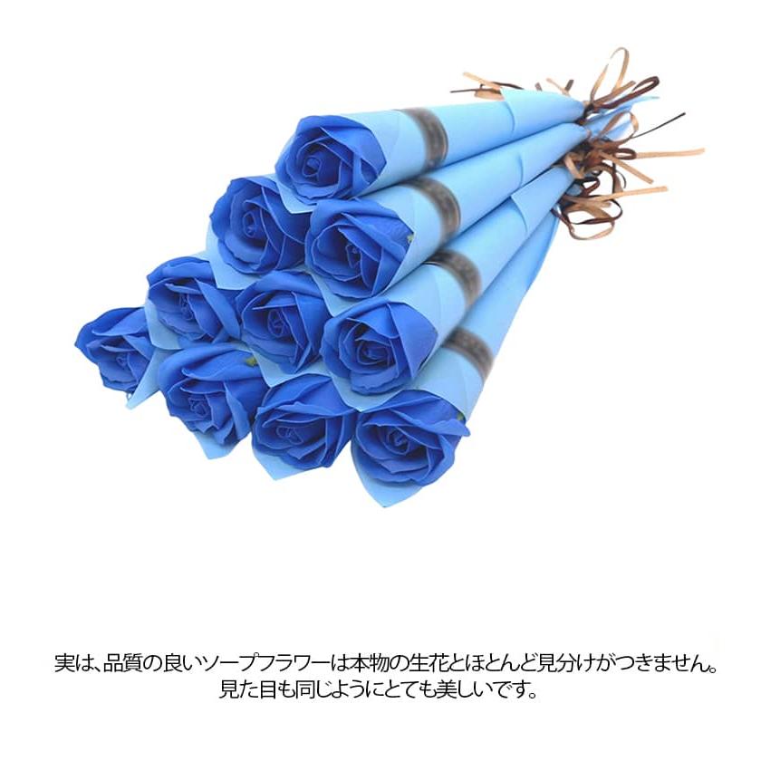 バラ 個包装 永生花 50本セット 一輪 花束 造花 枯れない花 薔薇 