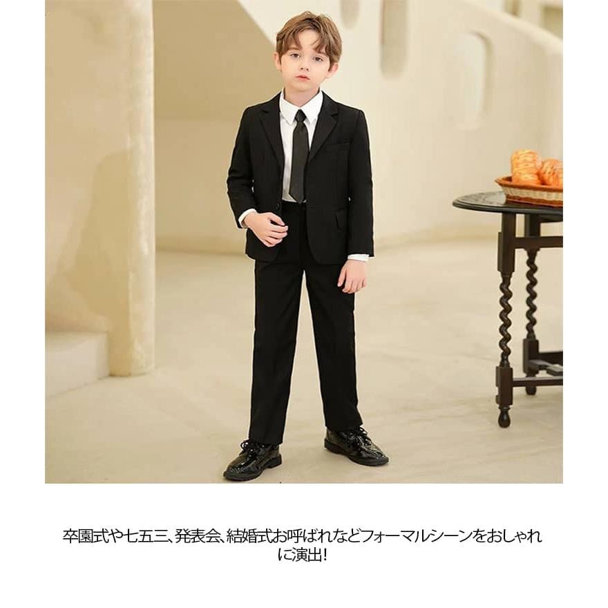 子供 スーツ ベスト 卒業式 男の子 入学式 ジャケット 5点セット