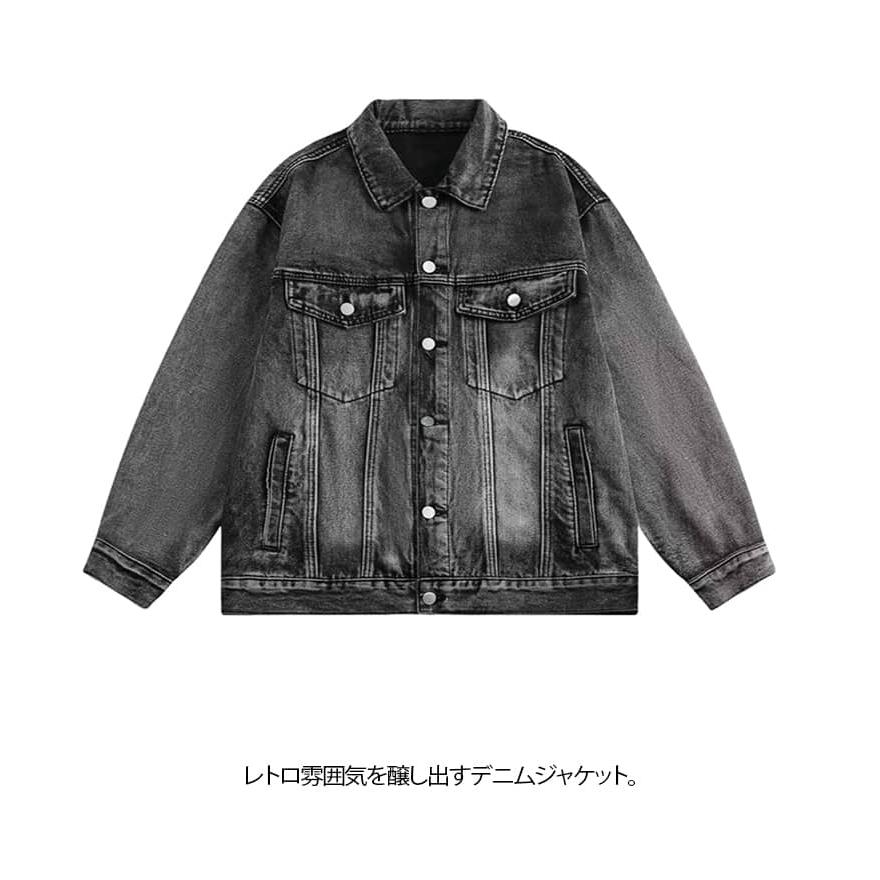 レディース デニムジャケット Gジャン 通勤 通学 ぽわん袖 春コーデ 