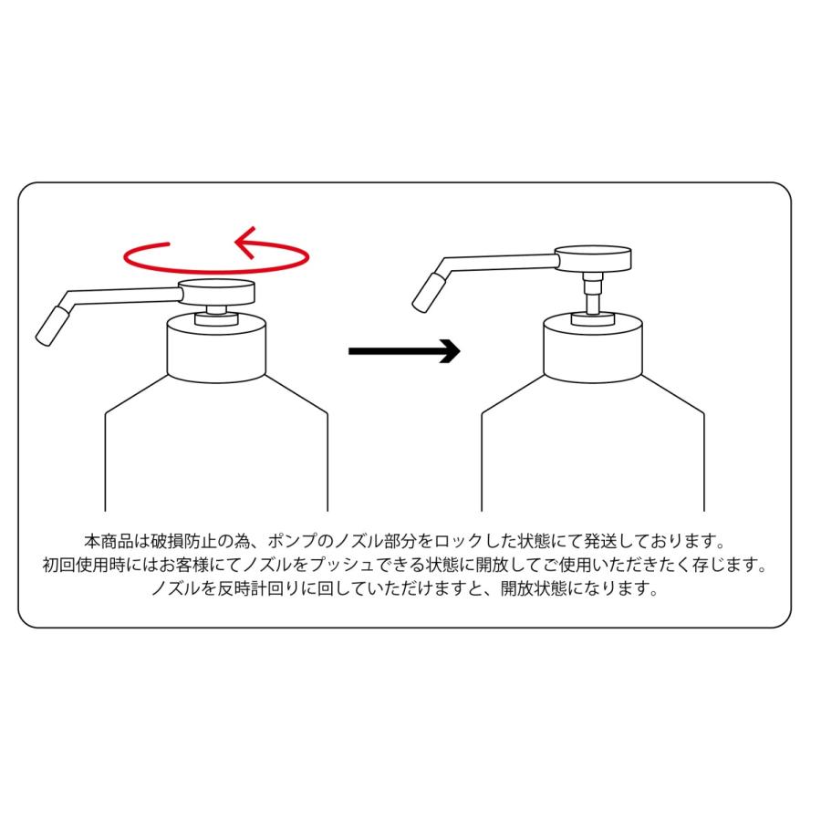 スプレーボトル 500ml 2本セット 日本製ボトル シャワーポンプ 消毒用
