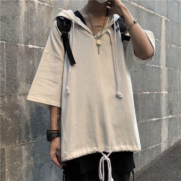 パーカー メンズ 夏パーカー 半袖 おしゃれ カジュアル フード付き パーカ 夏用 薄手 メンズファッション Hanaya Vjyom108 Next City 通販 Yahoo ショッピング