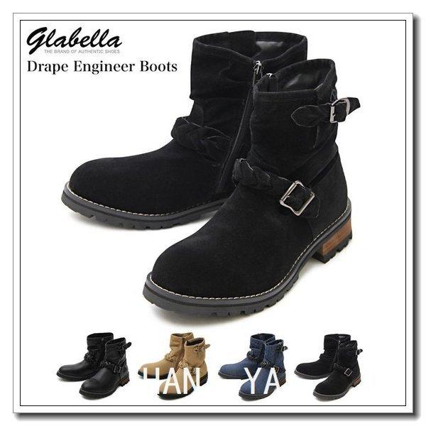 ポイント10倍 エンジニアブーツ メンズ ブーツ ショートブーツ サイドジップ ワークブーツ ベルト ストラップ フェイクレザー 合皮 人気が高い Bajawinescabo Com