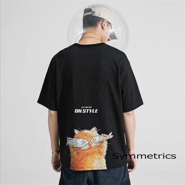 猫 おもしろ かわいい Tシャツ メンズ 半袖 猫柄 Tシャツ 五分袖 クルーネック メンズtシャツ カジュアルtシャツ お兄系 夏服 21 新作 Nextcity Kqmsh192 Next City 通販 Yahoo ショッピング