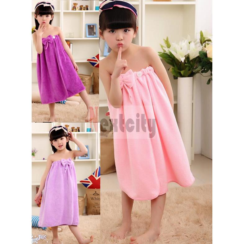 バスローブ 着るバスタオル 女の子 プールタオル 子供 プール 湯上りタオル 水泳 部屋着 ルームウェア 子供 可愛い Nextcity Omnlk4 Next City 通販 Yahoo ショッピング