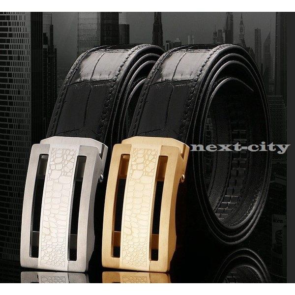 高い品質 本革 ワニ革 便利 快適 長さ調整可能 個性的 落ち着いた 大人 穴なし 紳士 高級 スライド式 ビジネスベルト 通勤用 ビジネス メンズ ベルト ワニ革 本革 ベルトメンズビジネス通勤用 財布 帽子 ファッション小物