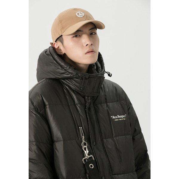 超ポイント祭 期間限定 メンズ ダウンジャケット メンズファッション 秋冬 冬服 秋 秋服 ファッション スキー 原宿 韓国 ロング丈 パーカー ジャケット 防寒 暖かい ジャケット 中綿 ダウンコート カラー ホワイト Binghamtonhots Com