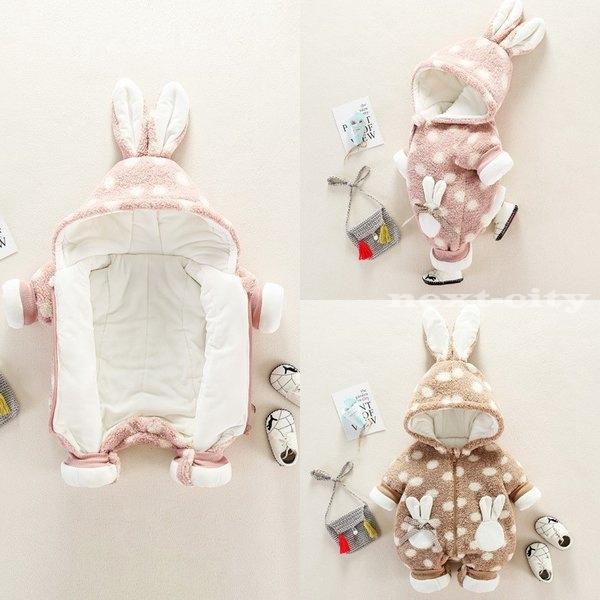 メーカー包装済 ベビー服 カバーオール ボア もこもこ 厚手 男の子 女の子冬服 防寒着 可愛い新生児 赤ちゃん 冬 出産祝い ふわふわ 防寒着 帽子付き 動物柄66 73 80 90cm 希少 Atempletonphoto Com