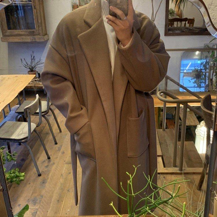 メーカー公式ショップ 両面羊毛 ダッフルコート フードコート ビッグシルエット ロング チェスターコート メンズ コート ゆったり ロングコート メンズチェスターコート オーバーサイズ 秋冬 冬服 秋 秋服 カジュアル メルトン コート アウター