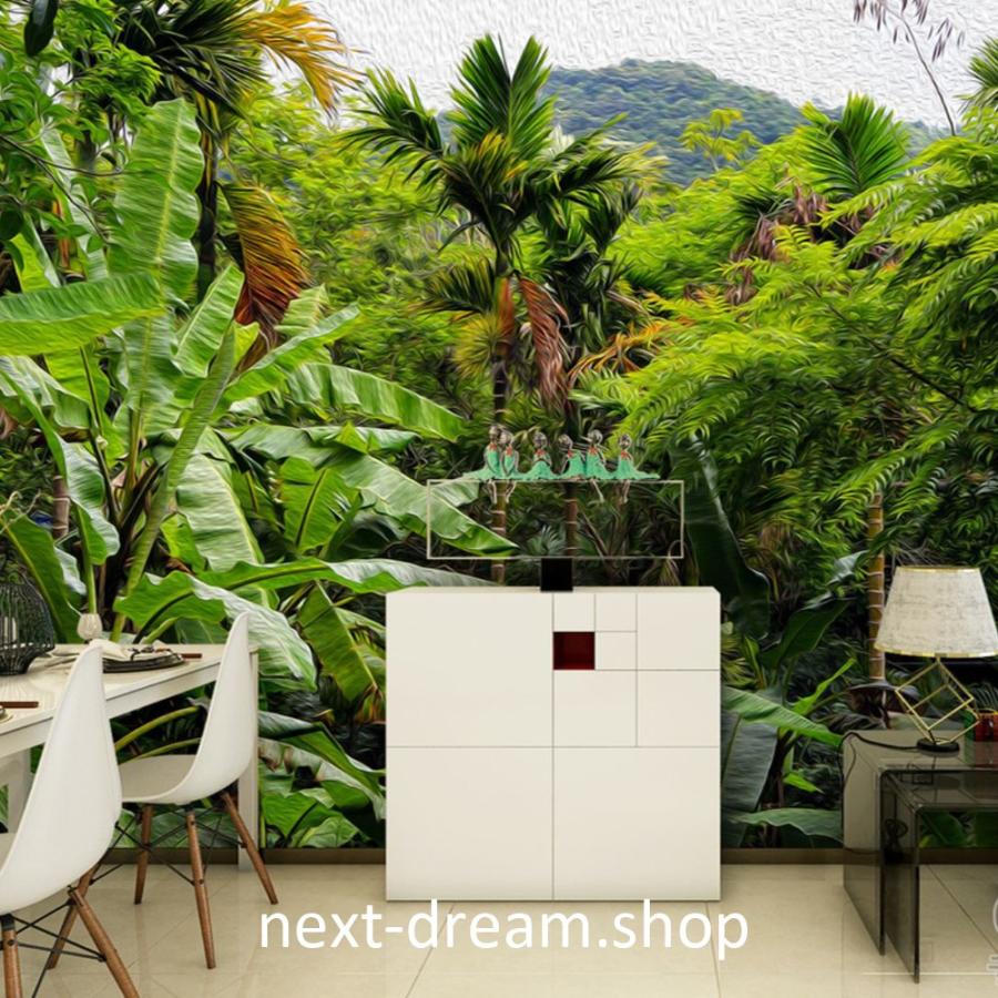 ３d 壁紙 1ピース 1m2 自然風景 トロピカル ココナッツの葉 ジャングル インテリア 装飾 寝室 リビング H H Next Dream Shop 通販 Yahoo ショッピング