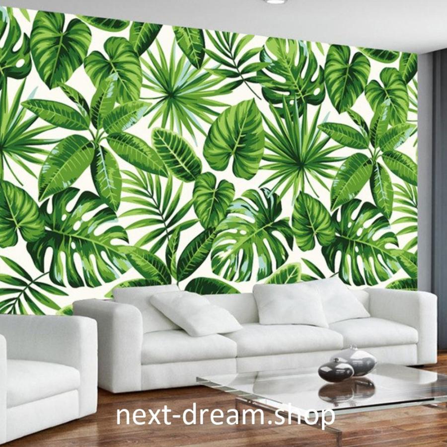 ３d 壁紙 1ピース 1m2 バナナの葉 トロピカル ボタニカル インテリア 装飾 寝室 リビング H H Next Dream Shop 通販 Yahoo ショッピング