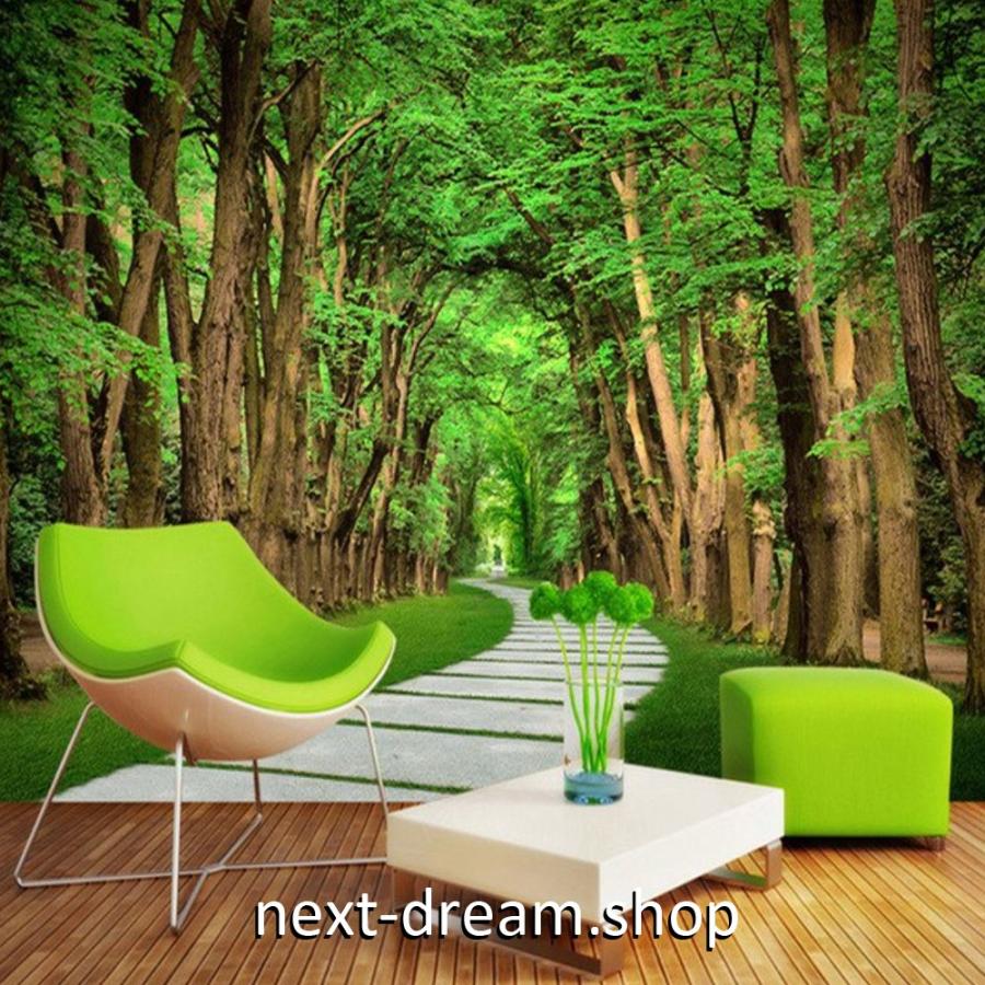３d 壁紙 1ピース 1m2 自然風景 森林の景色 散歩道 インテリア 装飾 寝室 リビング H H Next Dream Shop 通販 Yahoo ショッピング