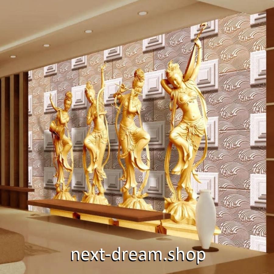 ３d 壁紙 1ピース 1m2 立体アート 仏像 彫刻デザイン インテリア 部屋 寝室 リビング 防湿 防音 H H Next Dream Shop 通販 Yahoo ショッピング