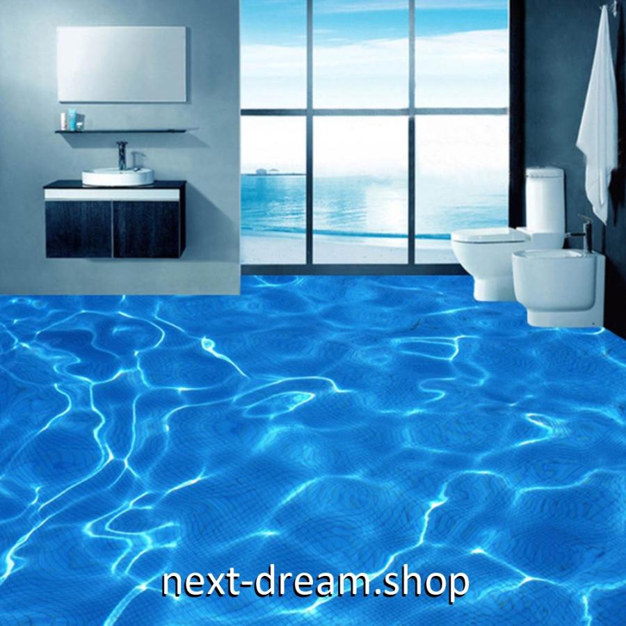 ３d 壁紙 1ピース 1m2 床用 自然風景 青い海 水面 Diy リフォーム インテリア 部屋 寝室 防湿 防音 H H Next Dream Shop 通販 Yahoo ショッピング