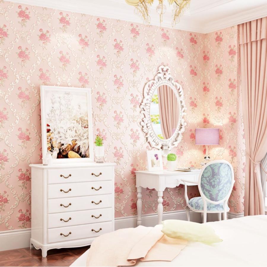 ３d壁紙 53 300cm ヨーロッパ風 花柄 プリンセス Diy リフォーム インテリア 部屋 寝室 防湿 防音 H H Next Dream Shop 通販 Yahoo ショッピング