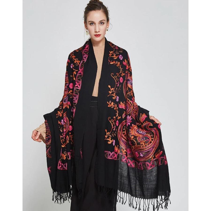 雑誌で紹介された 外人風コーデ レディース ボヘミアン ウール スカーフ マフラー ストール ハイエンド M 冬 秋 夏 春 ヨーロッパ 暖か 素敵柄 財布 帽子 ファッション小物 Www Affaires Sociales Gouv Cg