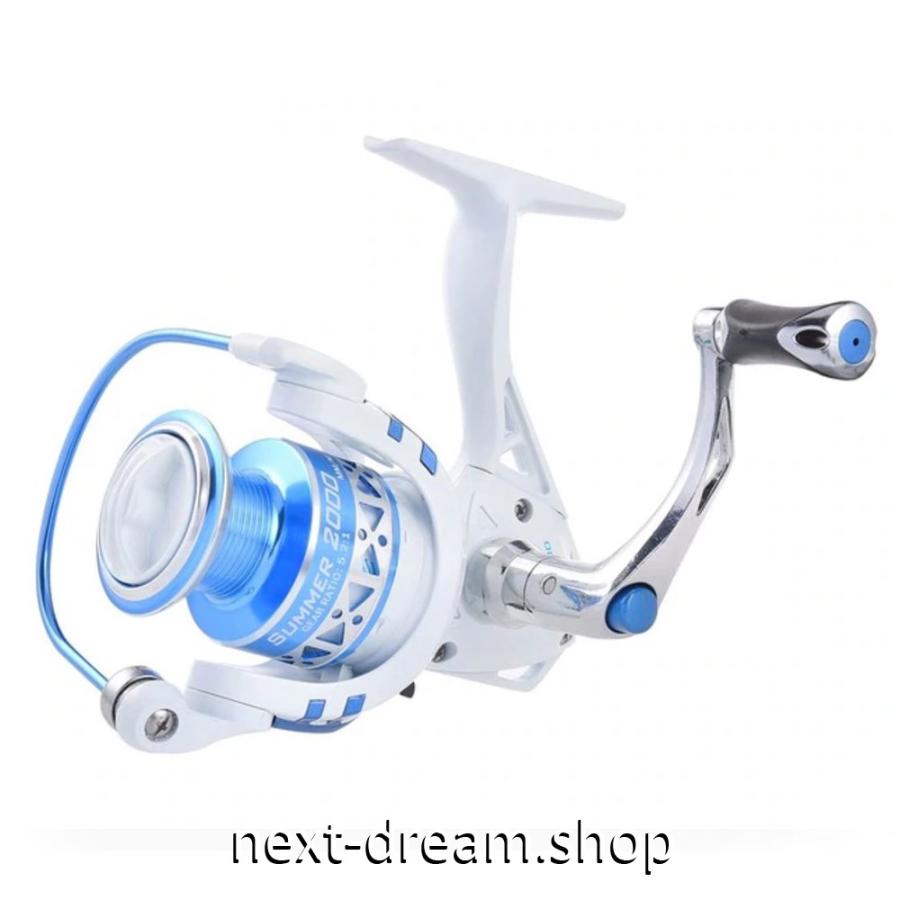 新品 リール 釣り道具 フィッシング 10bbs スピニング 低音 高性能ベアリング 白 青 00 3000 4000 5000番 M M Next Dream Shop 通販 Yahoo ショッピング