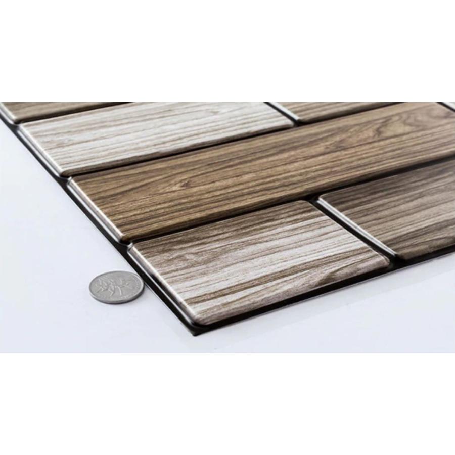 ウォールステッカー 壁紙 シール 30 30cm 12個セット 3d 大理石レンガ 白黒 Diy 寝室 リビング トイレ M M Next Dream Shop 通販 Yahoo ショッピング