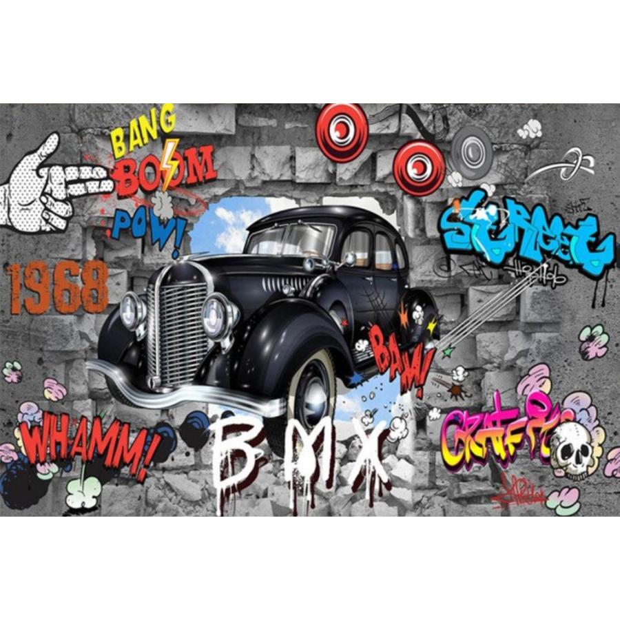 カスタム３d壁紙 1ピース 1m2 アメリカン アニメ クラシックカー 効果音 お店 クロス張替 M M Next Dream Shop 通販 Yahoo ショッピング