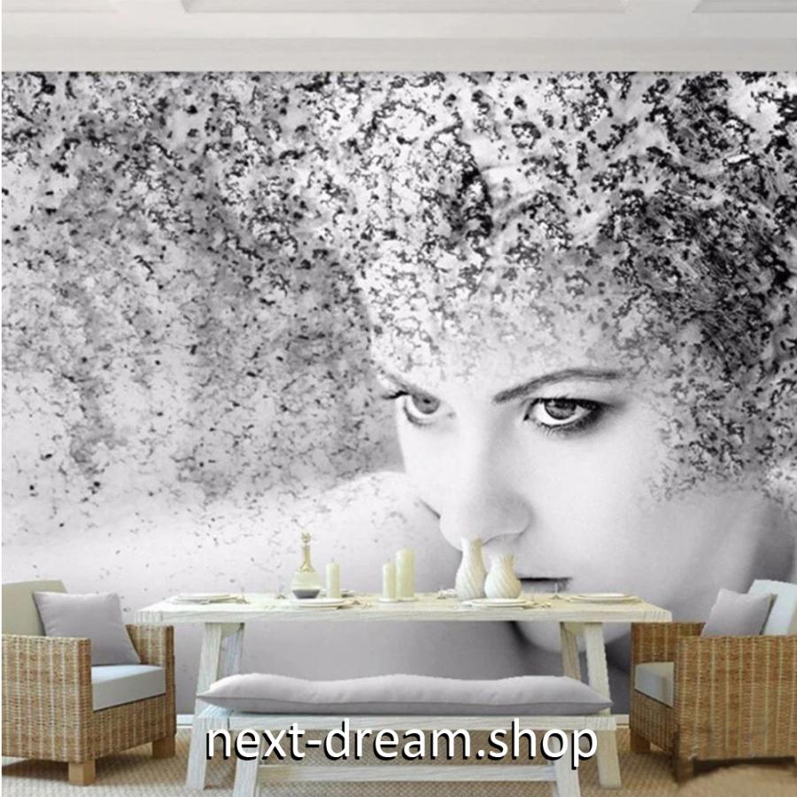 カスタム３d壁紙 1ピース 1m2 ファッション 美 芸術 アート 女性 キャンバス地 クロス張替 部屋 M M Next Dream Shop 通販 Yahoo ショッピング