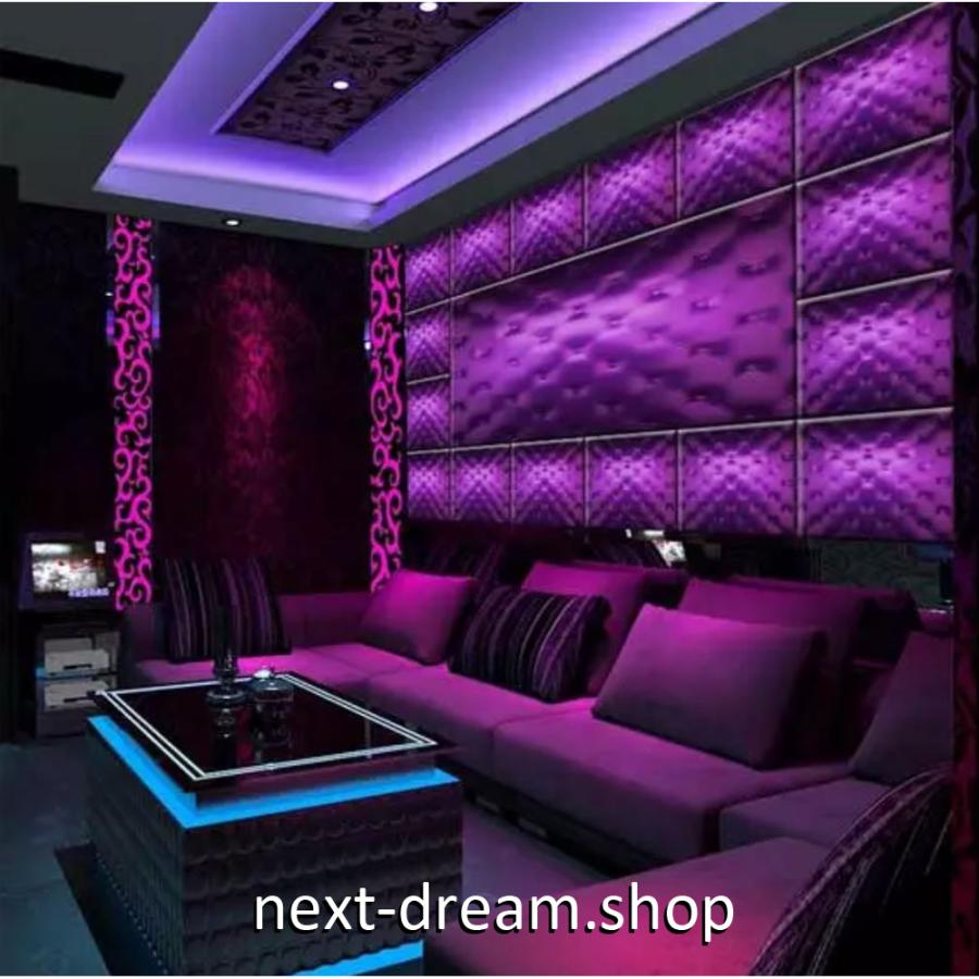 壁紙 パープル キルティング 紫 ソファ 1ピース 1m2 サイズカスタマイズ可能 部屋 ショップ 店舗 M M Next Dream Shop 通販 Yahoo ショッピング