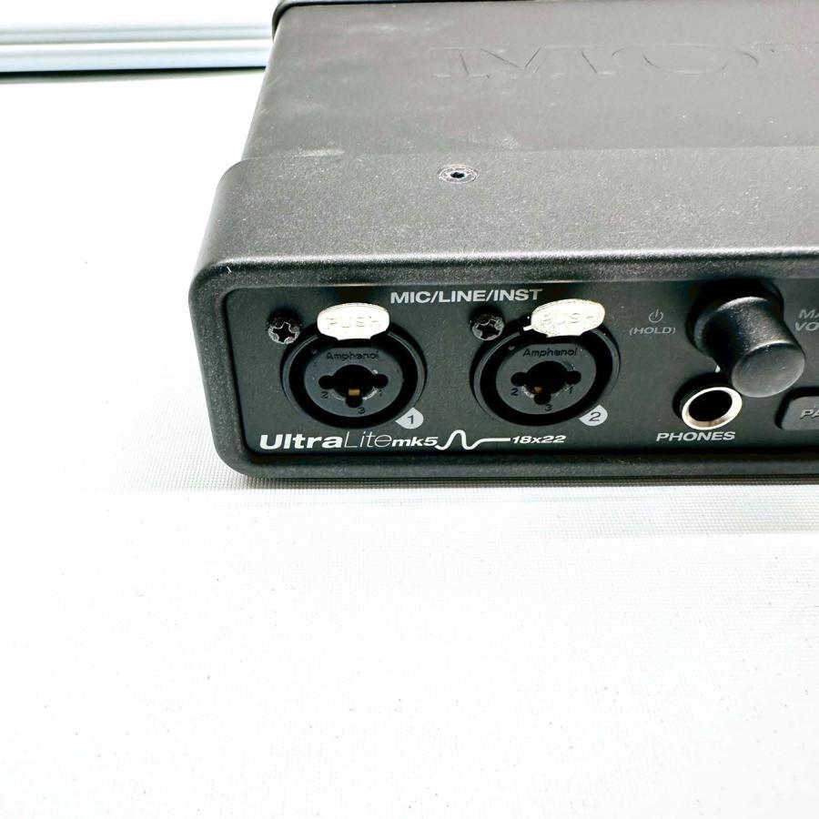 【送料無料】MOTU オーディオインターフェース Ultra Lite mk5 USB-C 18in 22out /CPの画像