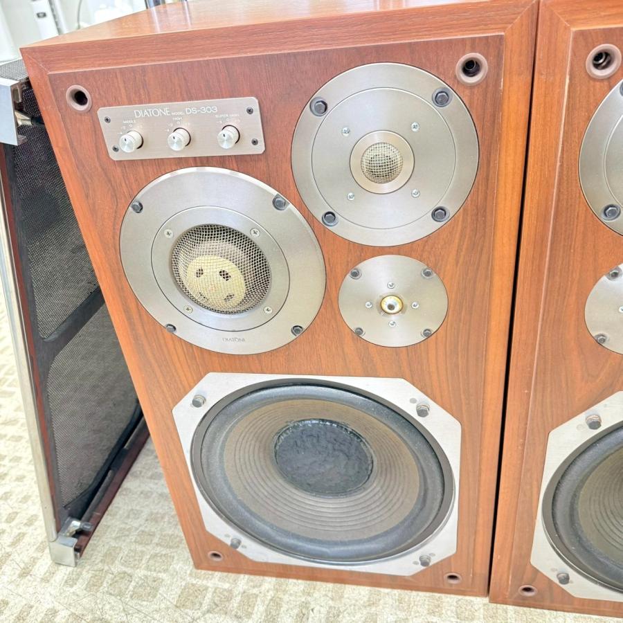 DIATONE DS-303 スピーカー ペア 中古 現状 ダイヤトーン ペア