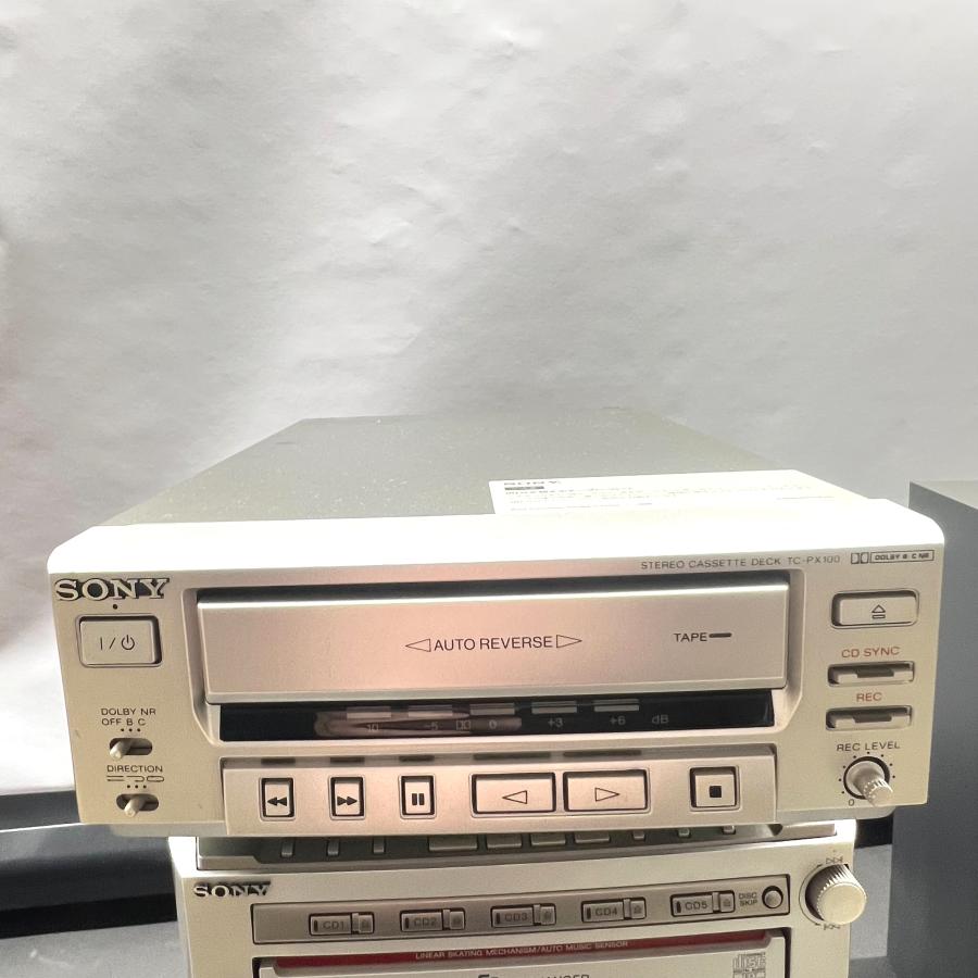 SONY（ソニー） ミニハイファイコンポ DHC-MD777 SS-MD777 TC-PX100 