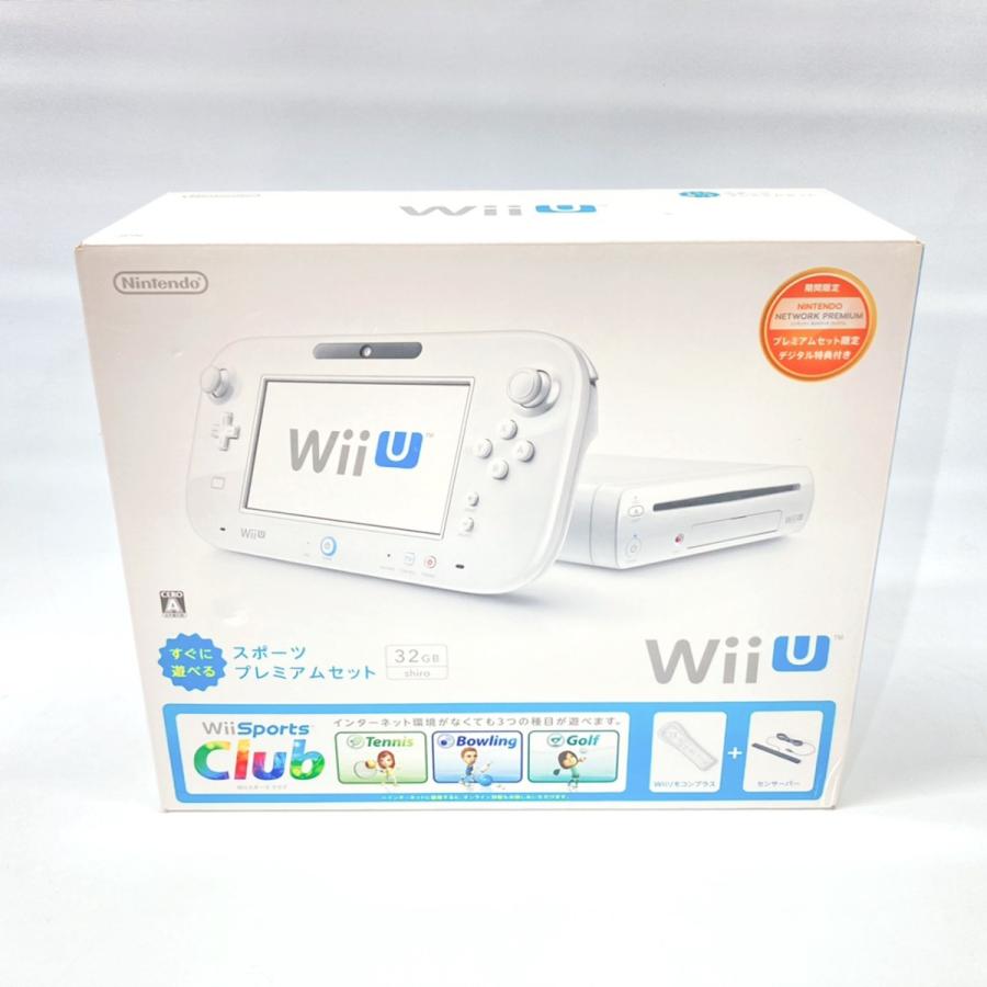 NINTENDO/任天堂  Wii U　WUP-S-WAFU　ホワイト　32GB　初期化済み