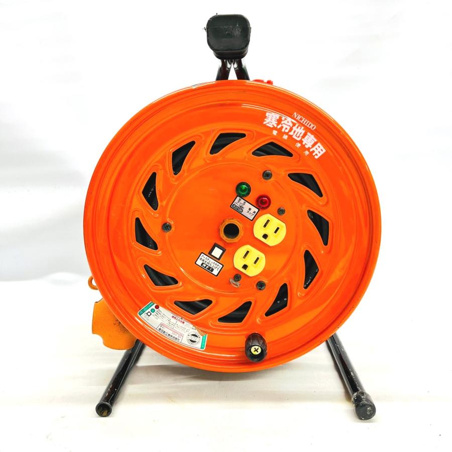 送料無料】日動工業/NICHIDO 延長コード型ドラム 100V 寒冷地(屋内型  