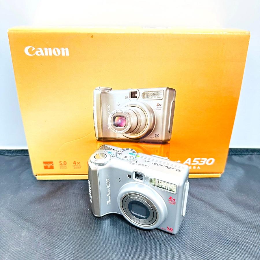 【送料無料】キャノン/Canon デジタルカメラ A530 2006年製 PowerShot 530万画素/SP 05090202MTリサイクルショップ ポセイドン 通販