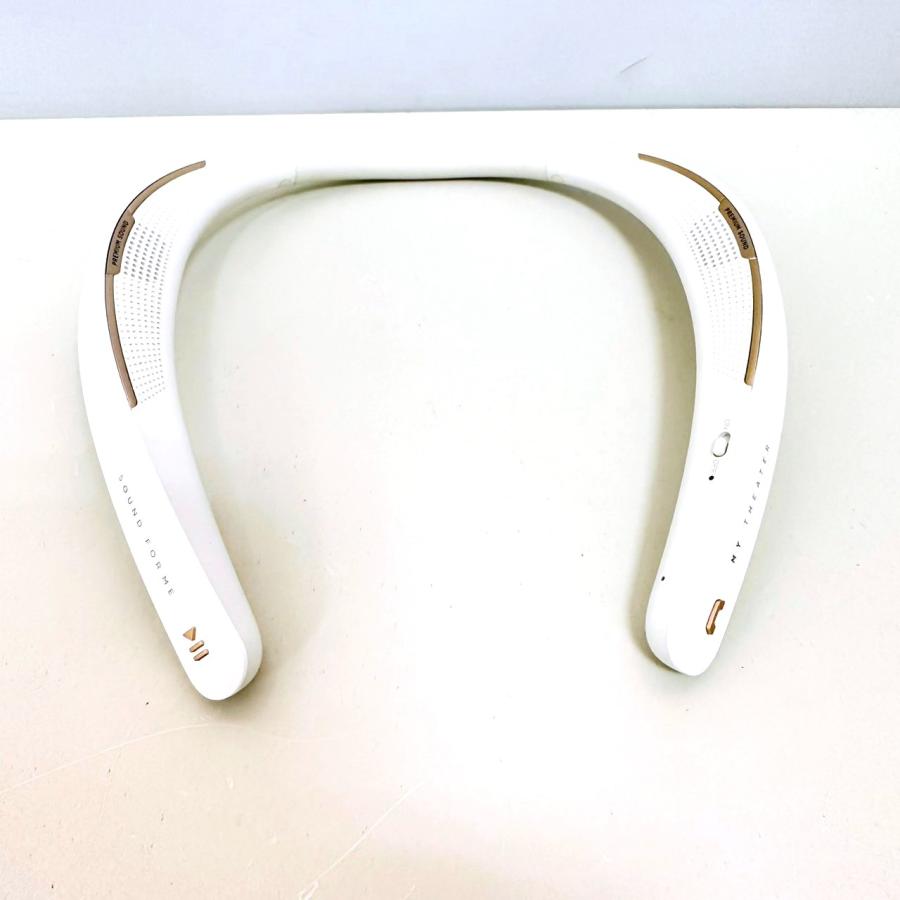 MY THEATER EM-W100U ネックスピーカー 送料無料】EM-Tech ネックバンドスピーカー EM-W100U ホワイト