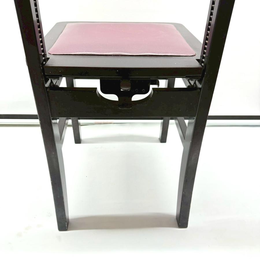 ピアノ　椅子　　トムソン椅子　黒　イス　チェアほぼ未使用❗️ トムソン椅子 ピアノ椅子 ブラック イス 昇降 /CP・M : リサイクル