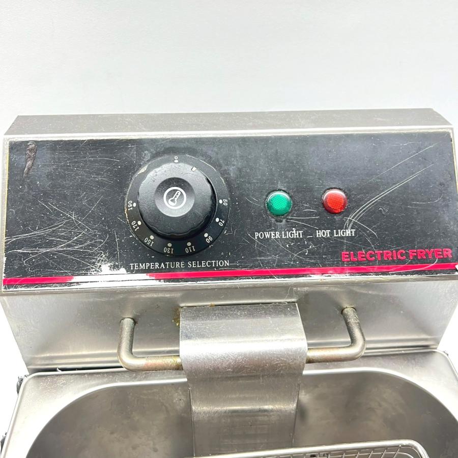ELECTRIC FRYER 卓上フライヤー 電気 Z-6L 110V 60〜200℃ 60Hz 家庭用
