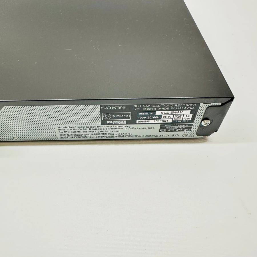 SONY BDZ-EW520 500GB Wi-Fi対応 Amazon | SONY 500GB 2チューナー
