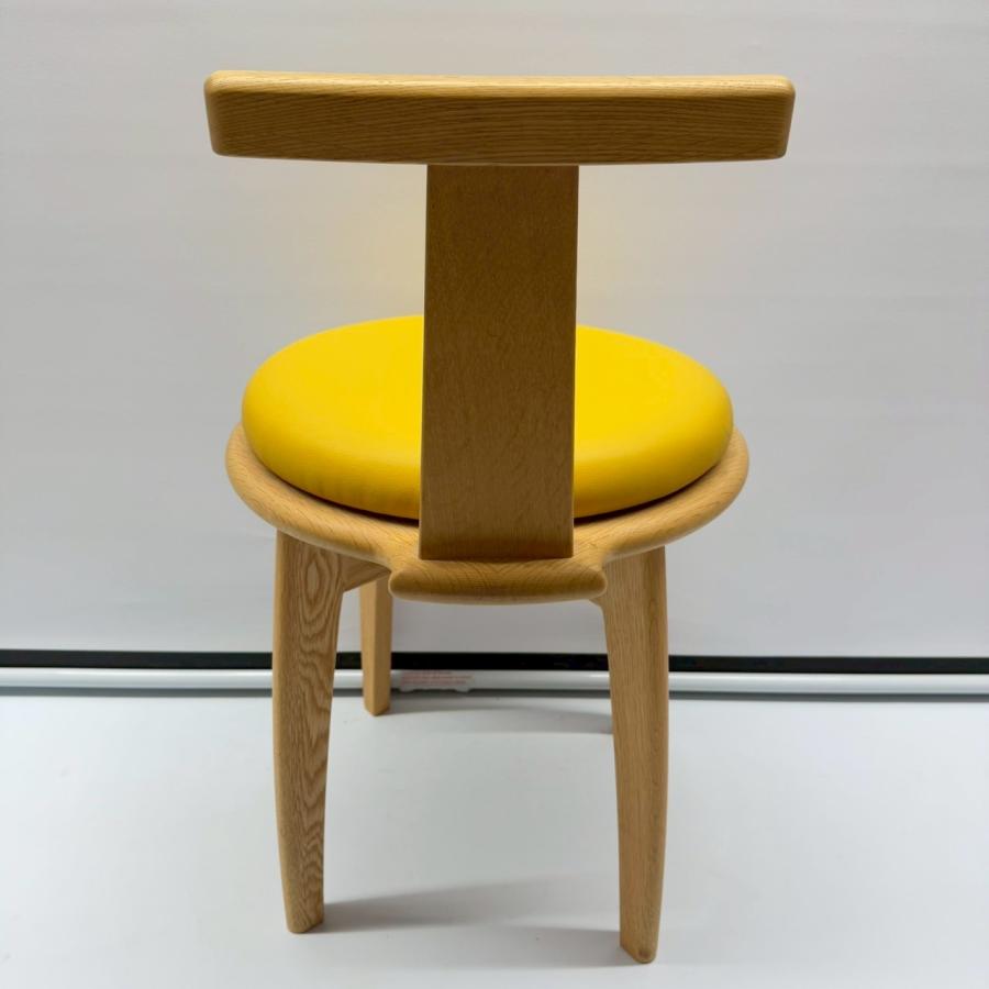 メーベルトーコー 回転椅子 HK-0249 イエロー 旭川家具/CP 