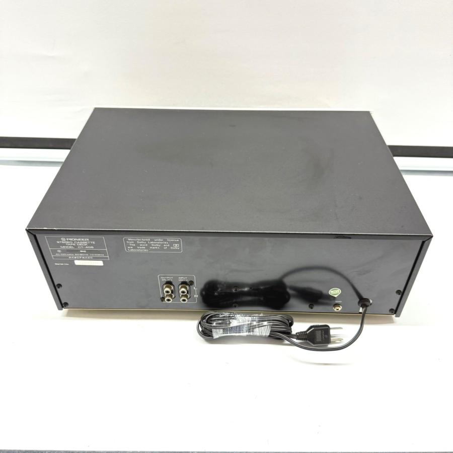 Pioneer（パイオニア） カセットデッキ CT-405 1979年製 音響機器/CP