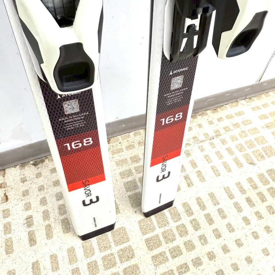 ATOMIC 全地形対応スキー ATOMIC（アトミック） スキー板 SAVOR3 168cm LTEN/CP : リサイクル