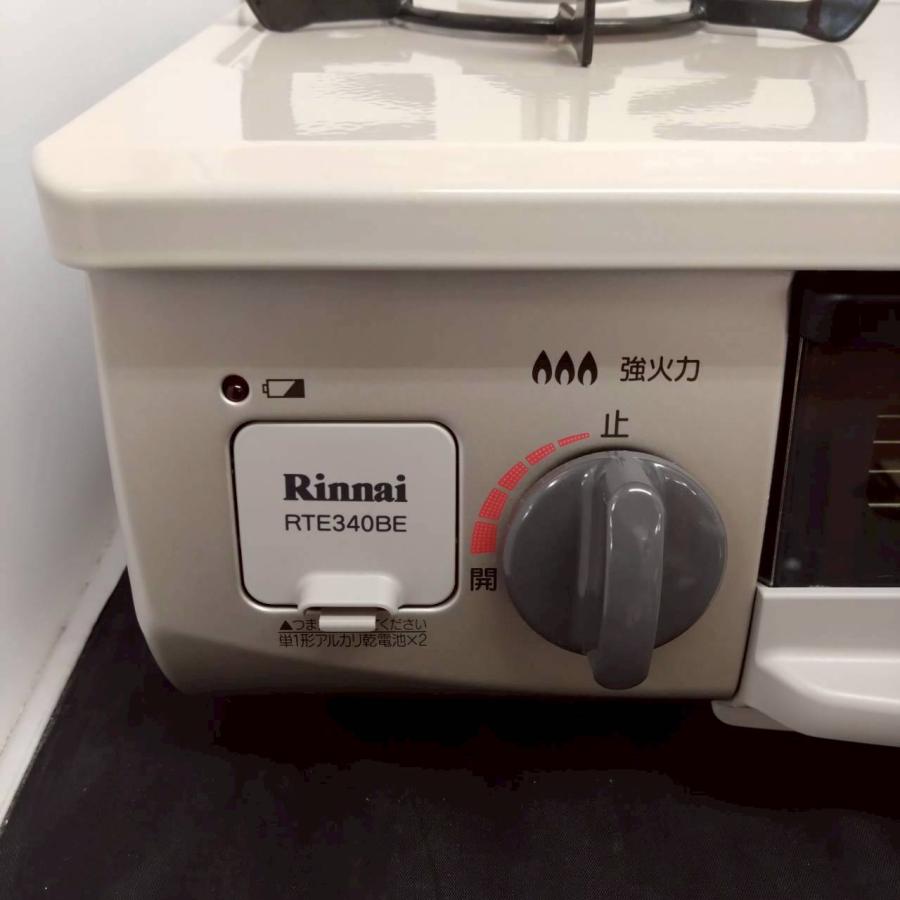 リンナイ 【送料無料】リンナイ/RINNAI ガスコンロ RTE340BEL