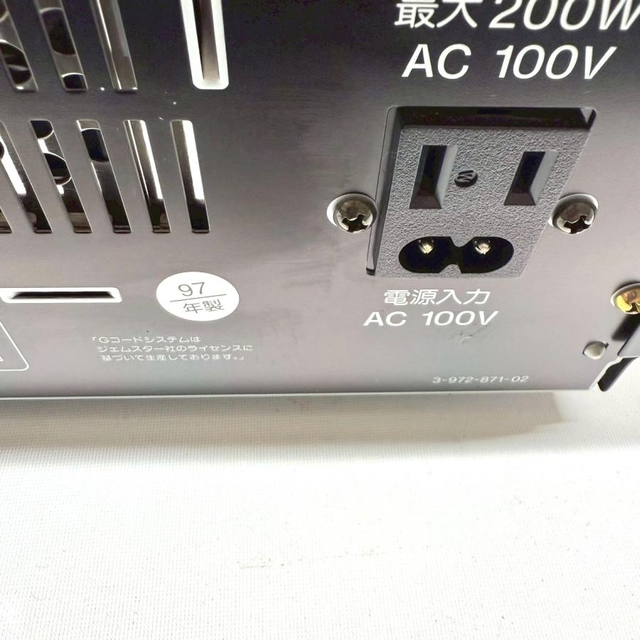 SONY - SONY ダブルビデオレコーダー WV-H4 97年製 美品 SONY 【送料無料・ジャンク品】ソニー/SONY ビデオカセット