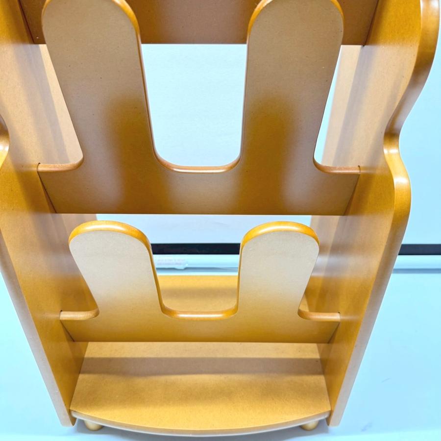 スリッパラック ミッキーマウス 3足 木製 レトロ /CP : リサイクル