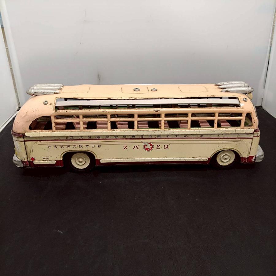 送料無料】山崎玩具 ブリキ はとバス 当時物 日本製 昭和レトロ