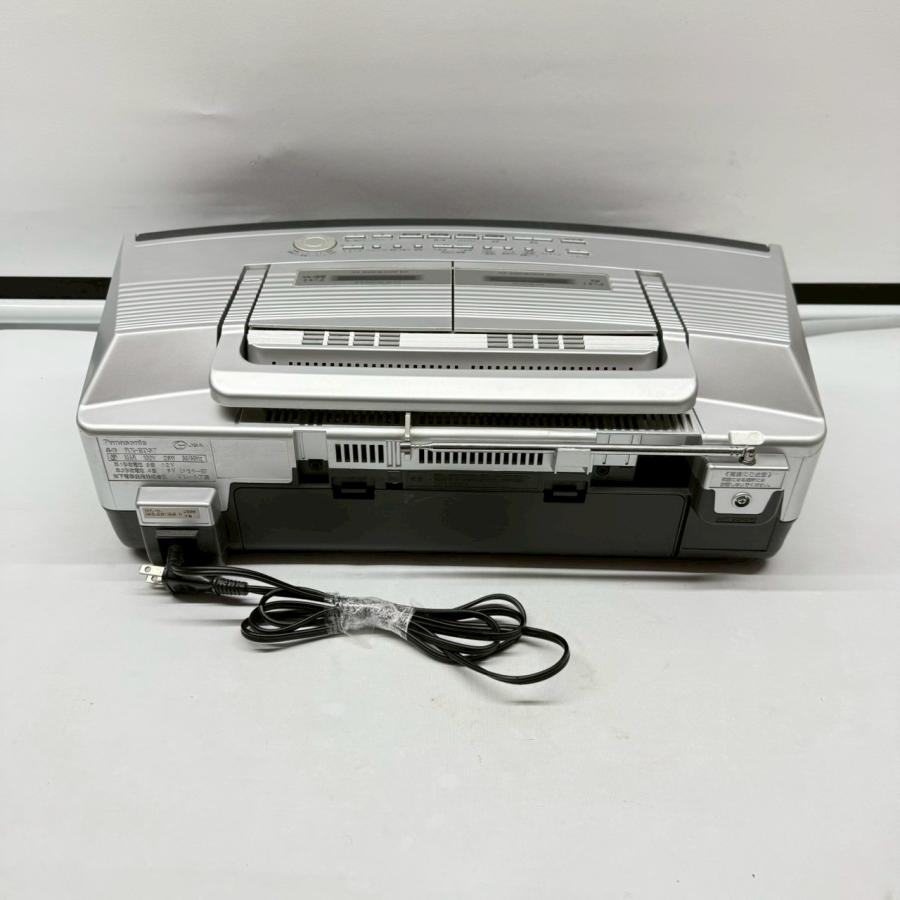 Panasonic RX-ED57 ポータブルラジカセ Amazon.co.jp: パナソニック CDラジオカセット シルバー RX-ED57-S