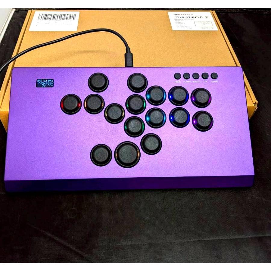 TIKITAKA FTG M16-Purple レバーレスコントローラー 送料無料】TIKITAKA FTG レバーレスコントローラー M16 PURPLE