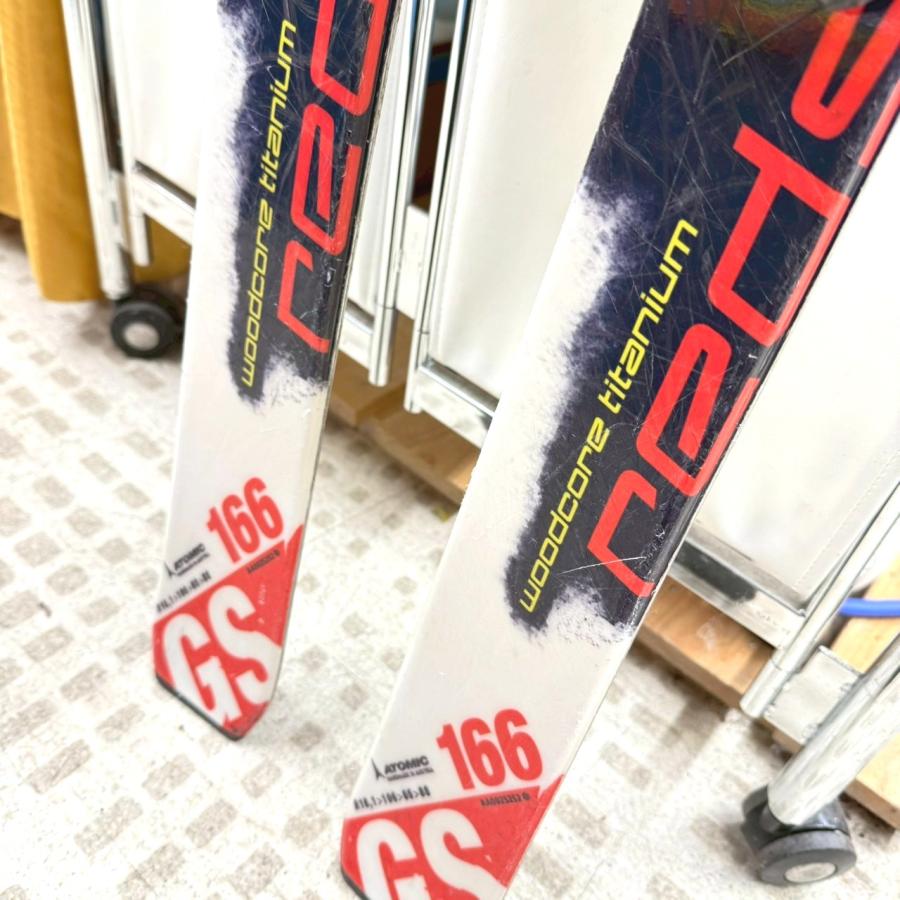 ATOMIC（アトミック） スキー板 redster 166cm GS woodcore titanium