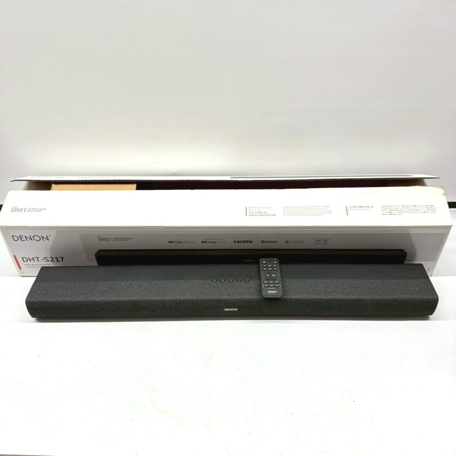 DENON（デノン） サウンドバー DHT-S217 2024年製 Dolby Atmos /CP