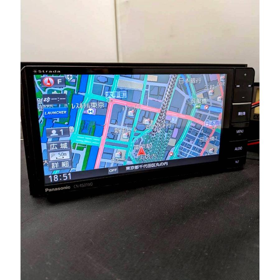 Strada Panasonic SDナビ CN-RS01WD ストラーダ 2014年データ