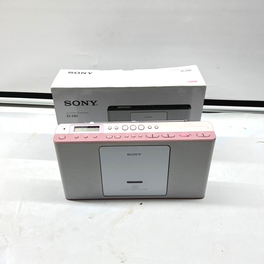 SONY（ソニー） ソニー/SONY CDラジオ ZS-E80 2019年製 語学学習用機能