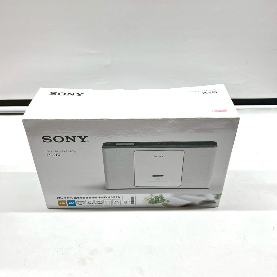 SONY（ソニー） ソニー/SONY CDラジオ ZS-E80 2019年製 語学学習用機能