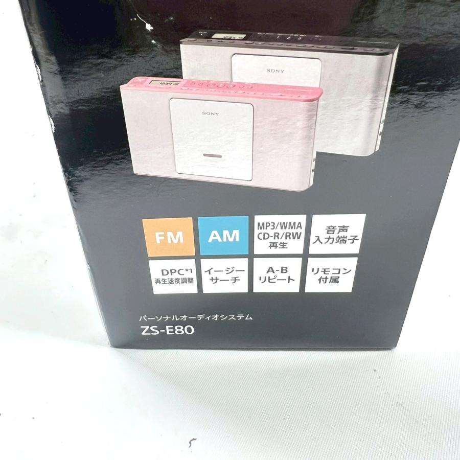 SONY（ソニー） ソニー/SONY CDラジオ ZS-E80 2019年製 語学学習用機能